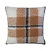 Mars & More Kussen ruit boucle beige 45x45cm
