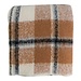 Mars & More Plaid ruit boucle beige 130x170cm