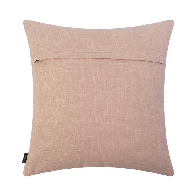 Linen & More Paulie Kussen perzik roze 45x45cm