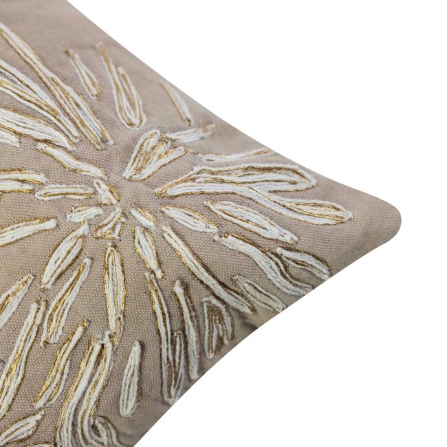 Linen & More Sybil Kussen beige 45x45cm