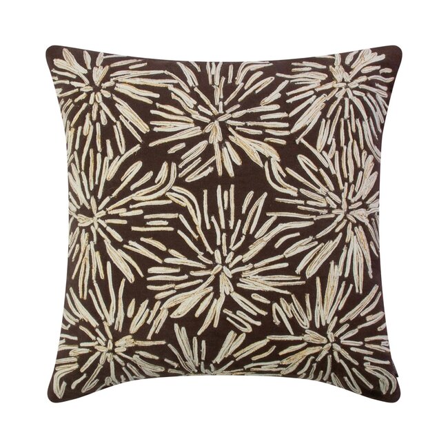 Linen & More Sybil Kussen brown 45x45cm
