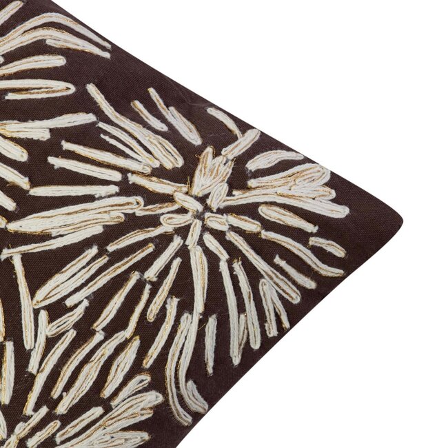 Linen & More Sybil Kussen brown 45x45cm