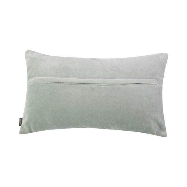 Linen & More Thalia Kussen licht grijs 30x50cm