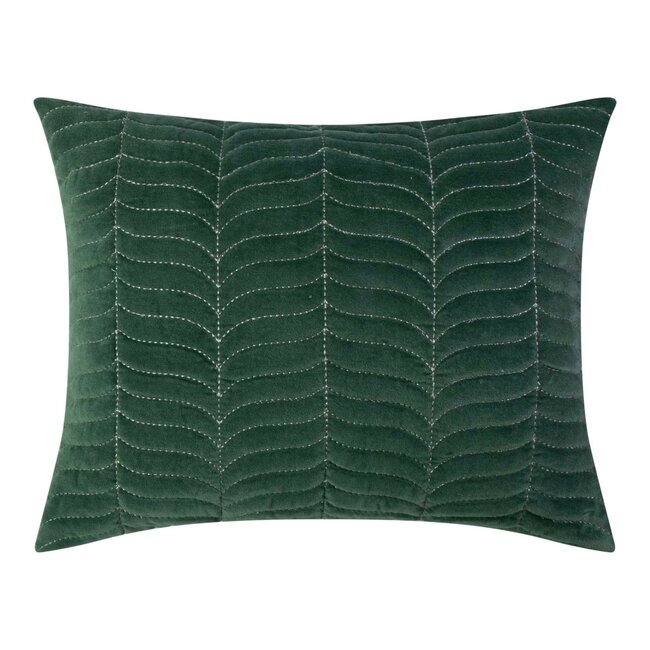 Linen & More Aspen Kussen groen 40x50cm