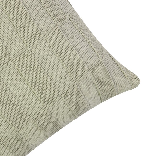 Linen & More Jorvik Kussen licht groen 45x45cm