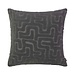 Linen & More Jaxon Kussen grijs 45x45cm