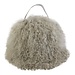 Mars & More deurstopper schaap krulhaar grijs 15cm