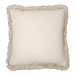 Mars & More kussen schaap krulhaar linnen beige 40x40cm