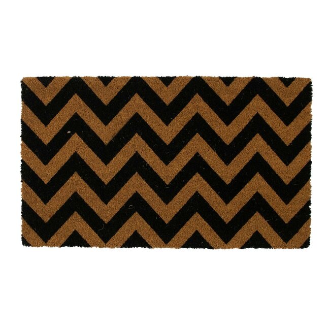 Mars & More Deurmat Kokos zig zag 75cm