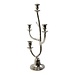 Mars & More Kaarsen Standaard gewei zilver 4 h58 d12x9,5cm