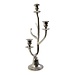 Mars & More Kaarsen Standaard gewei zilver 3 h48 d20x14cm