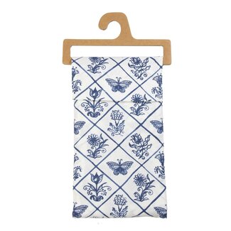 Linen & More Delft blauw Tafelloper 50x140cm