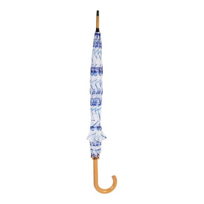 Mars & More Paraplu Delfts blauw 105cm