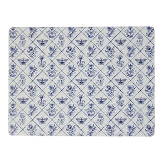 Mars & More Placemat Delfts blauw 30x40cm (set van 4)
