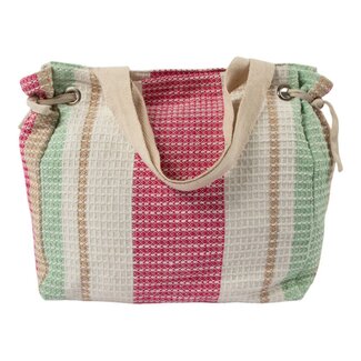 Mars & More Reistas Waffle roze 35x35x15cm