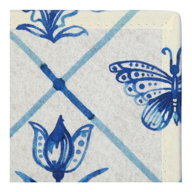 Mars & More Deurmat Delfts blauw 75x50cm