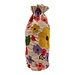 Mars & More Wijn fles hoes Joy off wit h37 x 12cm