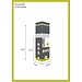 2Lif Aruba-curtainbox 2025 30x40x102 cm; transparant; 30 pcs.