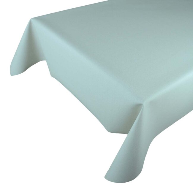 2Lif Soft Touch Tafelzeil Herringbone mint groen 137 cm x 20 mtr