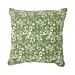 Linen & More Bloem garden peppermint green cushion 45x45 cm