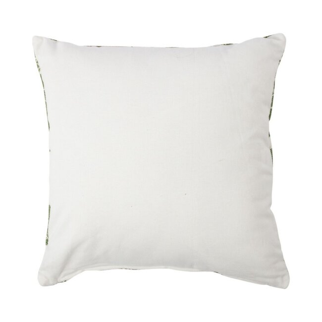 Linen & More Flower garden peppermint green cushion 45x45 cm