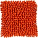 Linen & More Bergen Kussen orange 45 cm x 45 cm