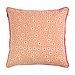 Linen & More Daisy Bloemen Kussen oranje 50x50cm