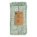 Linen & More Daisy Bloemen Keukenset 35x50/40x40cm groen (set of 8)