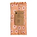 Linen & More Daisy Bloemen Keukenset 35x50/40x40cm oranje (set of 8)