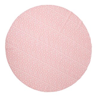 Linen & More Daisy Bloemen Tafelkleed Textiel roze rond 160cm