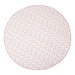 Linen & More Freddie Tafelkleed Textiel roze rond 160cm