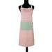 Linen & More Daisy Bloemen Schort roze 75x90cm