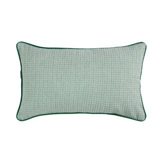 Linen & More Hyacinth Kussen wafel groen 30x50cm