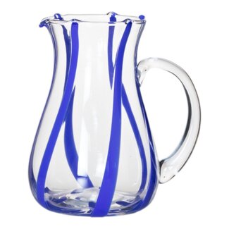 Mars & More Waterjug Blauw Streep h21 d15