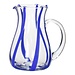 Mars & More Waterjug Blauw Streep h21 d15