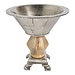 Mars & More Wijnkoeler zilver hout h38,5 d38