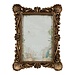 Mars & More Fotolijst rechthoek schelp goud 15,2x2,4x20,4cm
