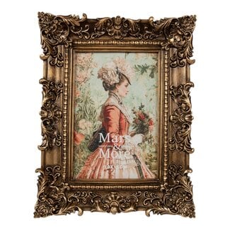 Mars & More Fotolijst rechthoek traditioneel goud 18x3,3x22,8cm