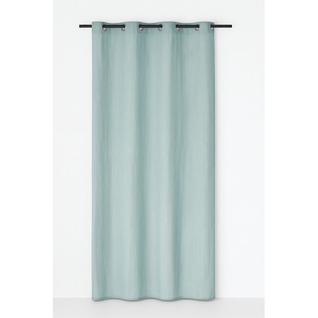 Linen & More Edera gordijn mint 8 rings 135 x 260 cm