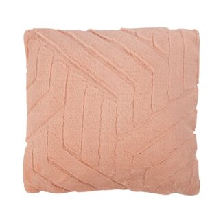Linen & More Kussen Abstracte Lijnen Roze 45x45cm