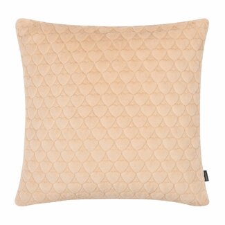 Linen & More Kussen Hartjes Beige 45x45cm