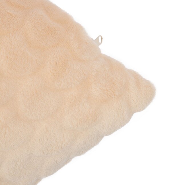 Linen & More Kussen Hartjes Beige 45x45cm