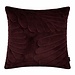 Linen & More Kussen Bladeren Bruin 45x45cm