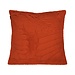 Linen & More Kussen Bladeren Oranje 45x45cm