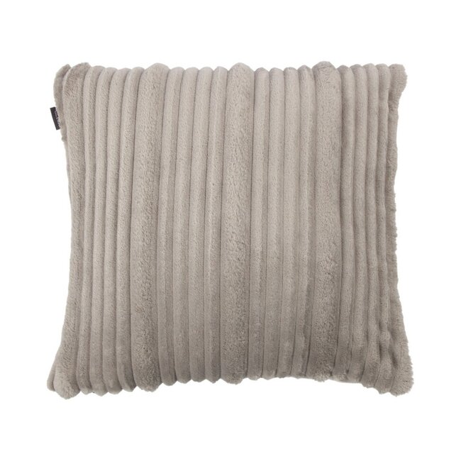 Linen & More Kussen Strepen Grijs 45x45cm