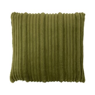 Linen & More Kussen Strepen Groen 45x45cm
