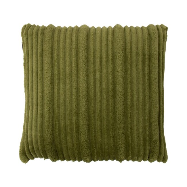 Linen & More Kussen Strepen Groen 45x45cm