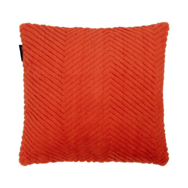 Mars & More Kussen Visgraat Oranje 45x45cm