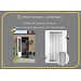 2Lif Mesh screen curtainbox 2026 - 30 pcs.; 31x42x102 cm; grey