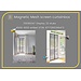 2Lif Magnetic mesh screen curtainbox 2026 - 32 pcs.; 31x42x102 cm; grey